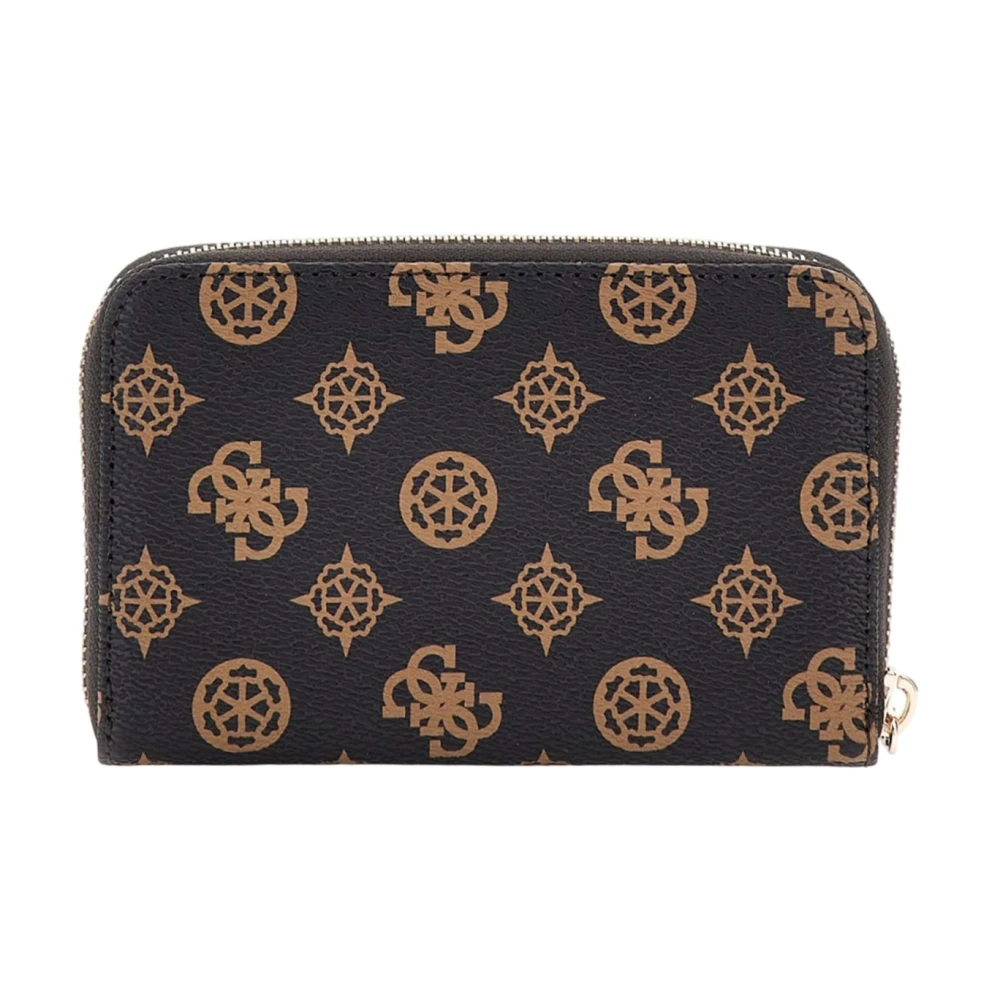 Guess Bruine Synthetische Damesportemonnee Brown Dames