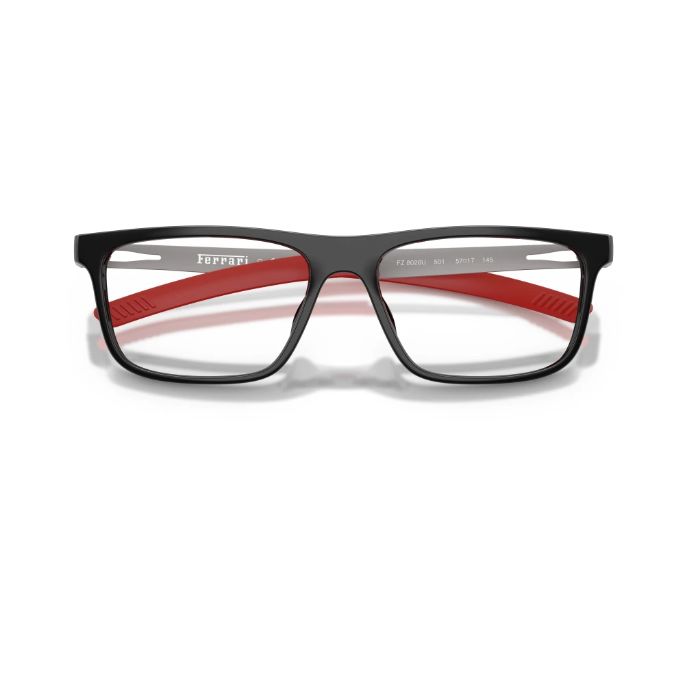Ferrari Scuderia Transparent Man Fz8026u 501 Optical Frames Injected Black Pillow Normal - Image 2