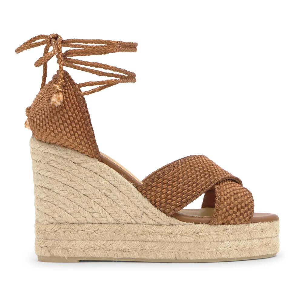 Castañer Women's Brown Wedges, 6 Uk, Becca Sandal