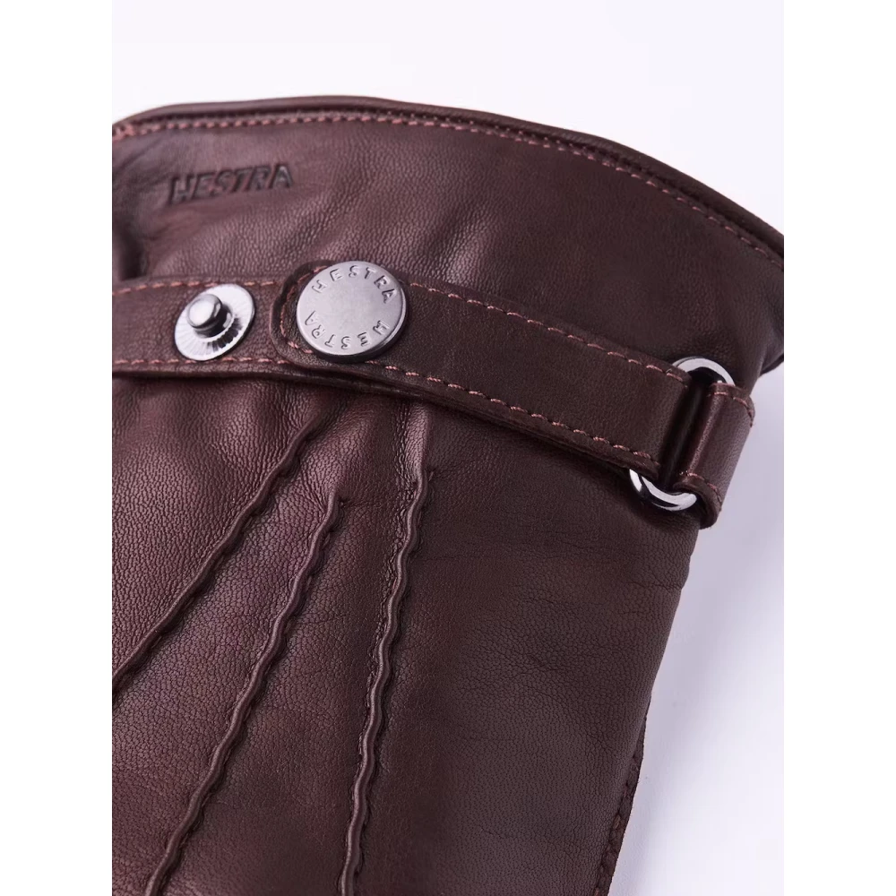 Hestra Italiaanse Lamshuid Winterhandschoenen Brown Heren