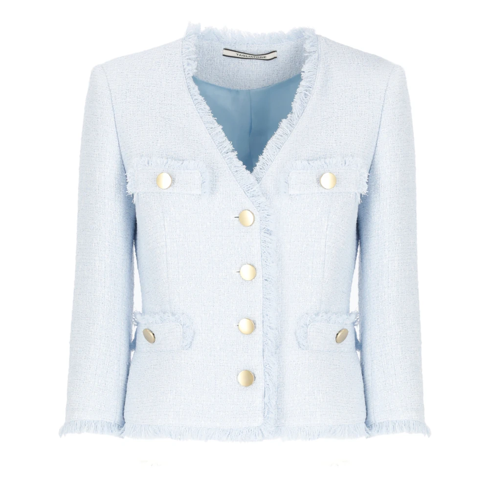 Jackets > Tweed Jackets - - Tagliatore - Modalova