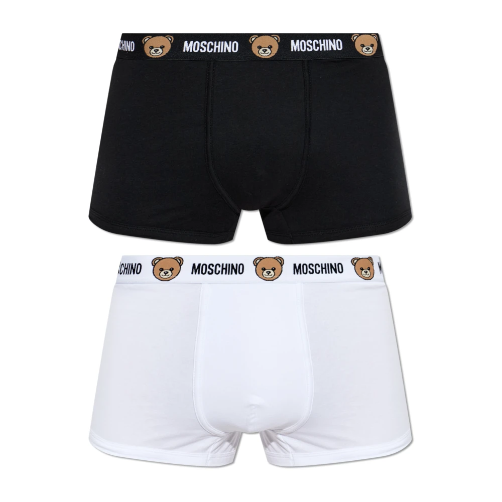 Moschino Uomo Bianco Mutande, Xl, New,
