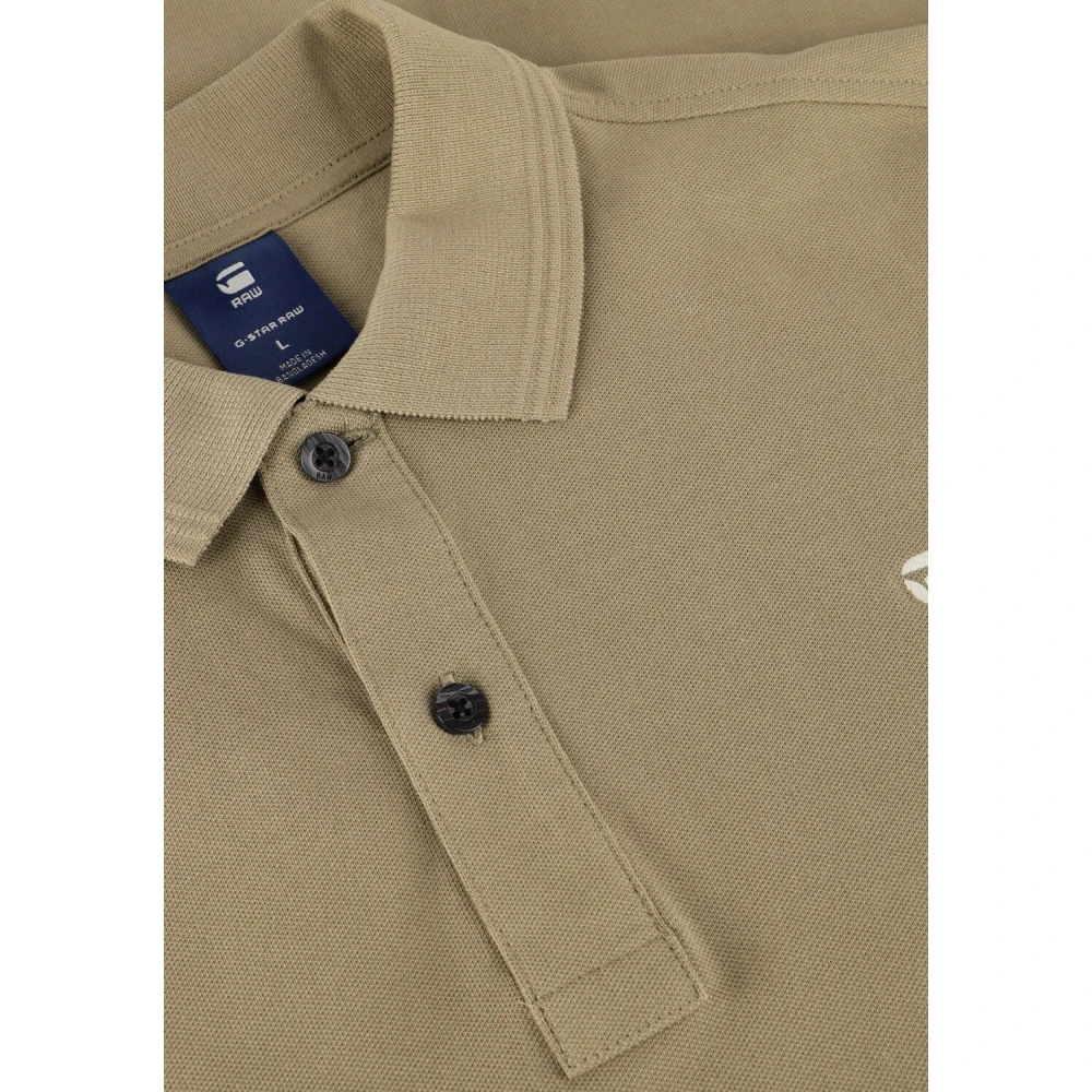 G-Star Groene Slimme Polo Shirt Casual Chic Green Heren