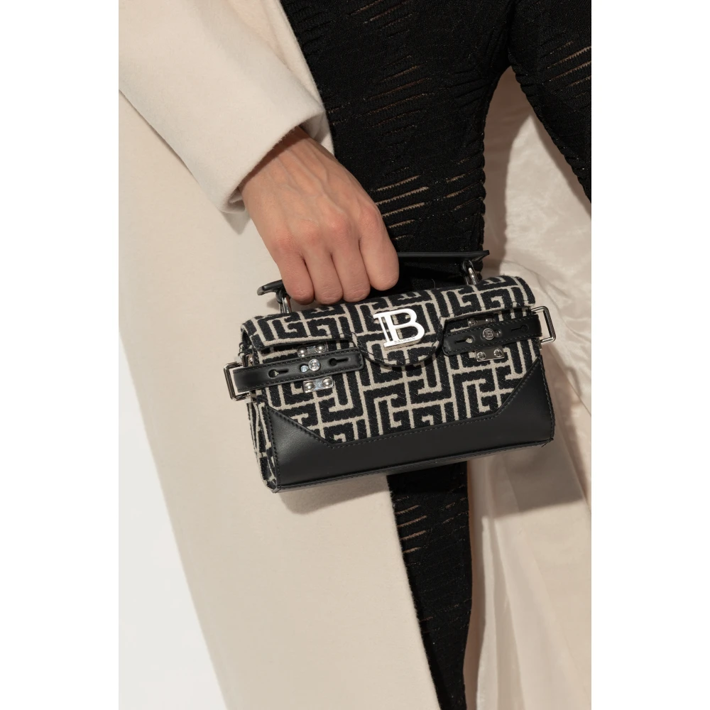 Balmain Schoudertas Black Dames