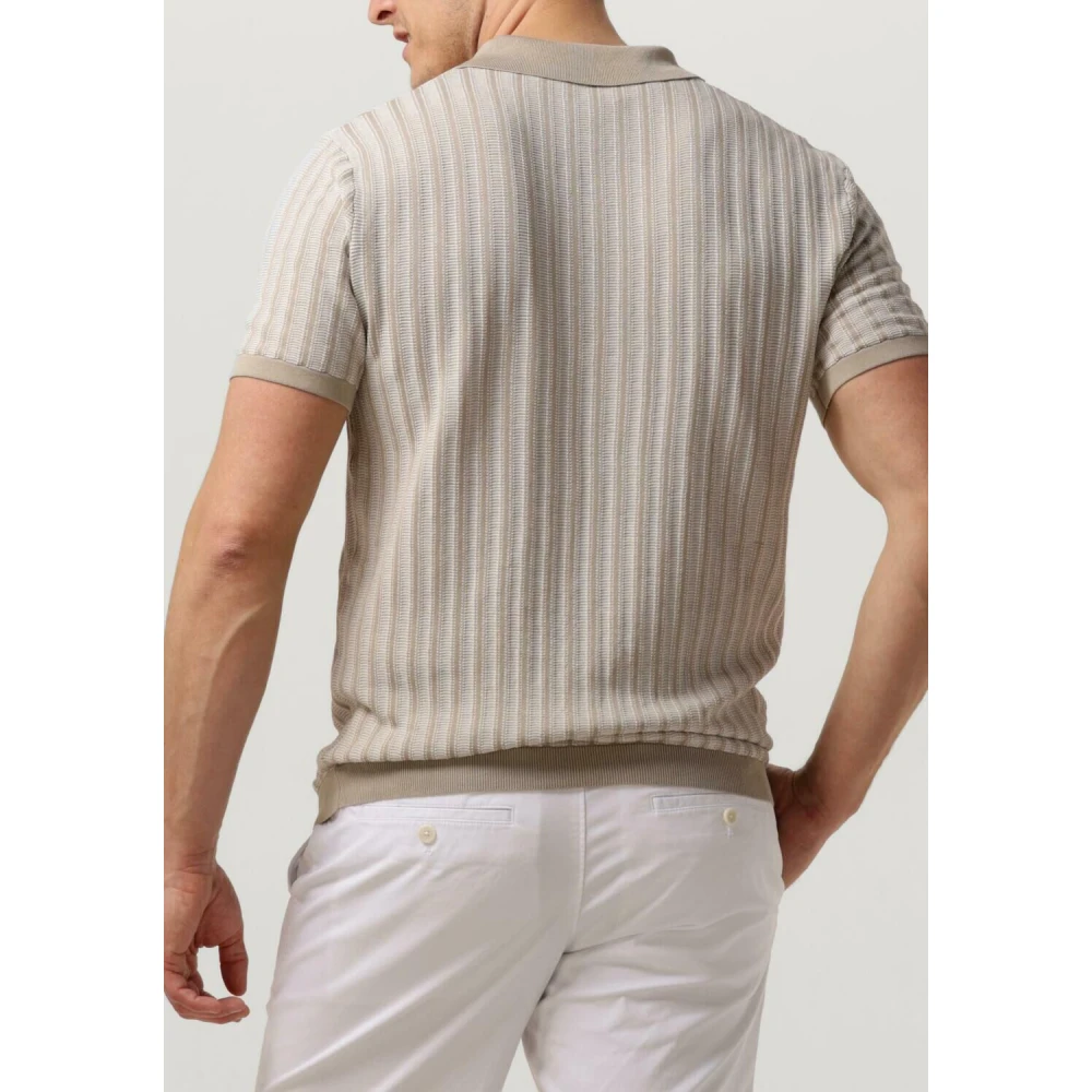 Gentiluomo Heren Polo & T-shirts Beige Heren