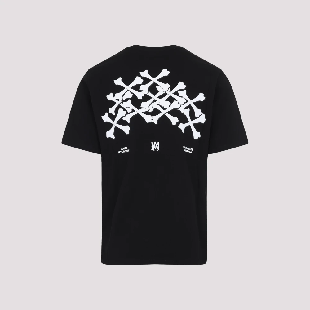 Amiri Zwarte T-shirt voor mannen Black Heren
