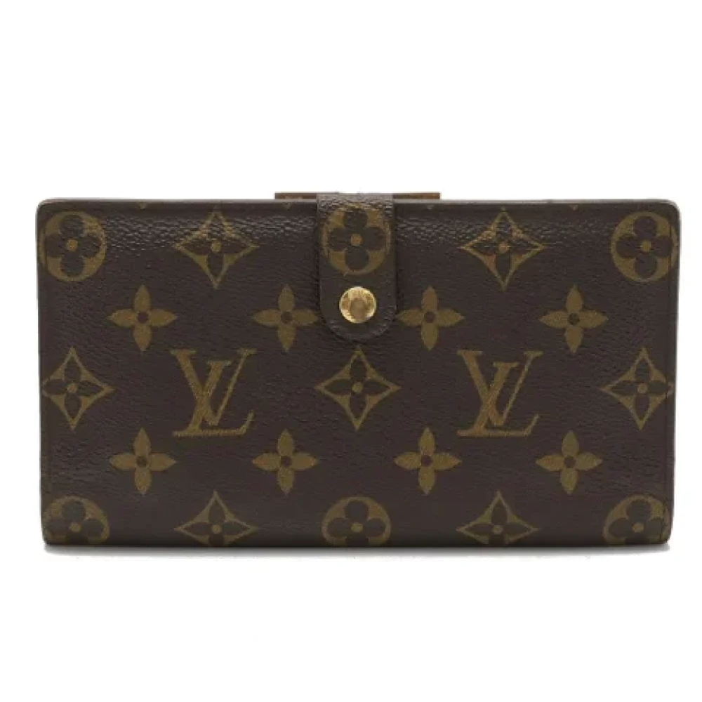 Louis Vuitton Vintage Pre-owned Canvas wallets Brown Dames