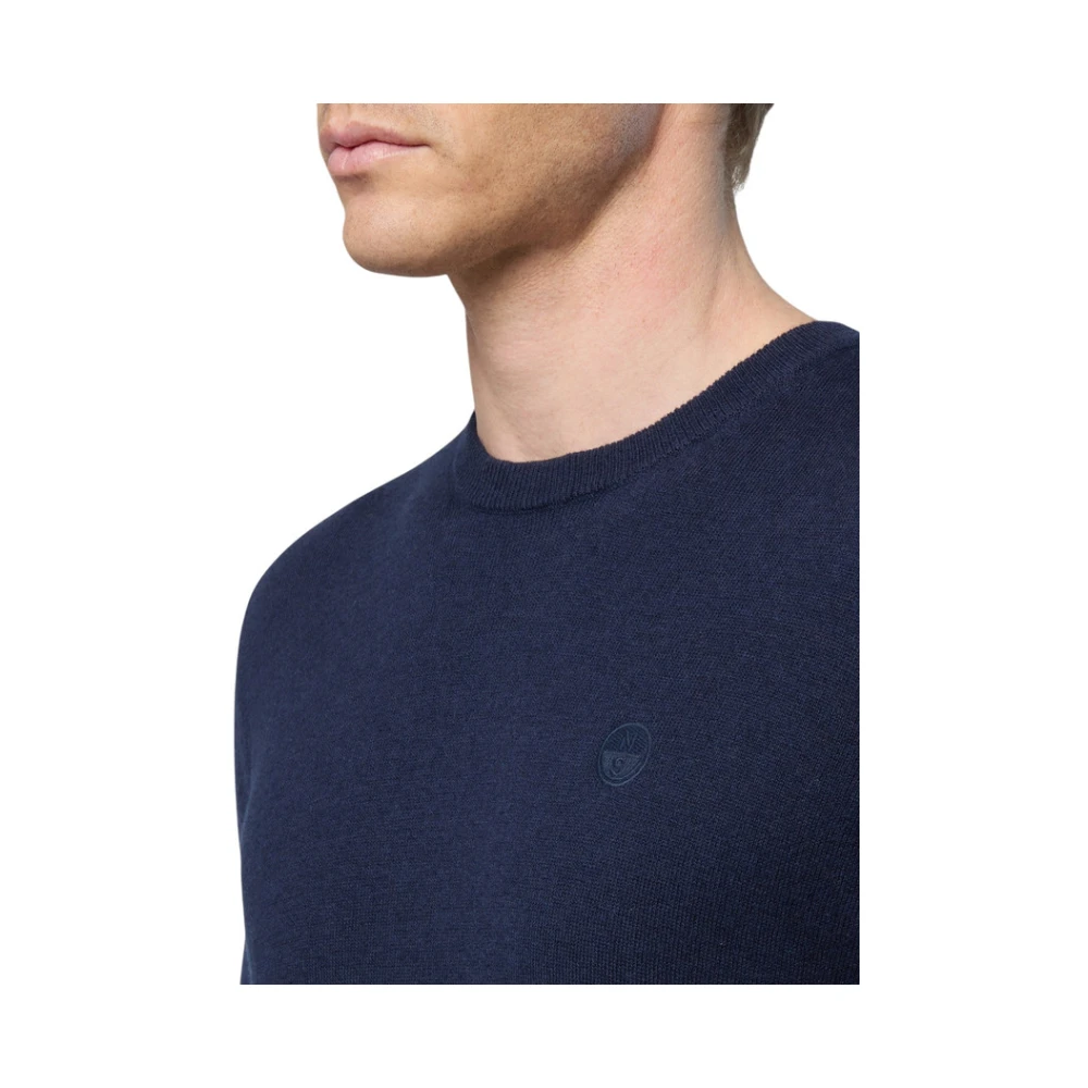 North Sails Ronde Hals Trui Blue Heren