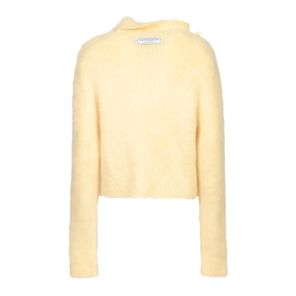 Jacquemus Gele Gebreide Kleding Aw24 Yellow Dames