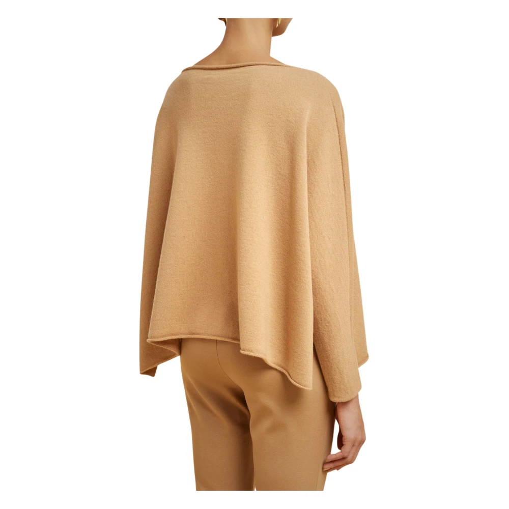 Liviana Conti Kasjmier Boothals Trui Beige Dames