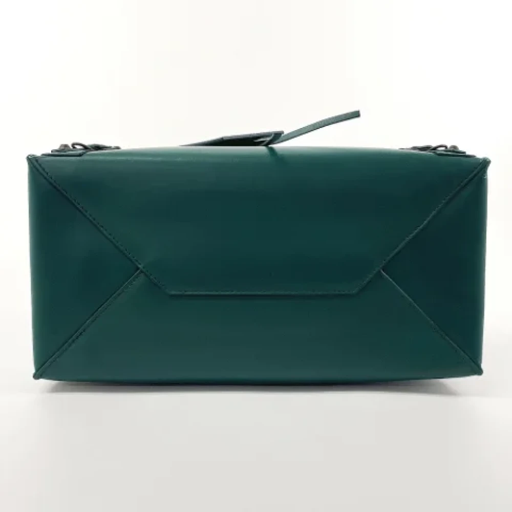 Balenciaga Vintage Pre-owned Leather totes Green Dames