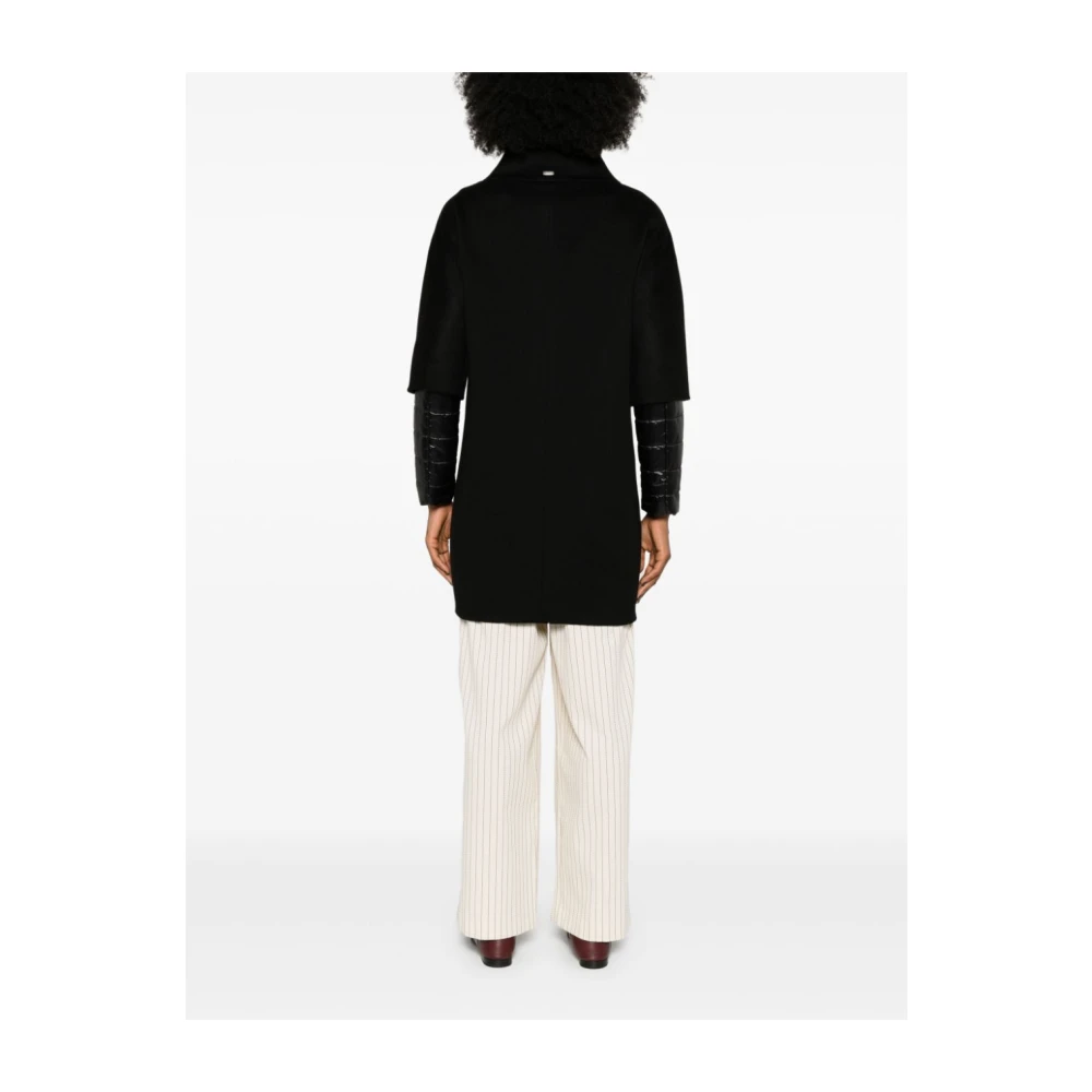 Herno Stijlvolle Parka Jas voor Vrouwen Black Dames