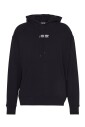 sweat-a-capuche-noir-coton-coupe-regular