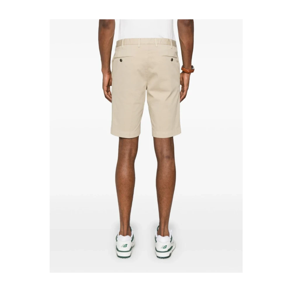 PT Torino Beige Katoenen Bermuda Shorts Beige Heren