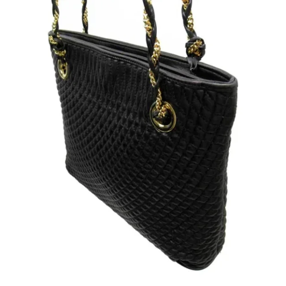 Bally Pre-owned Fabric shoulder-bags Black Dames