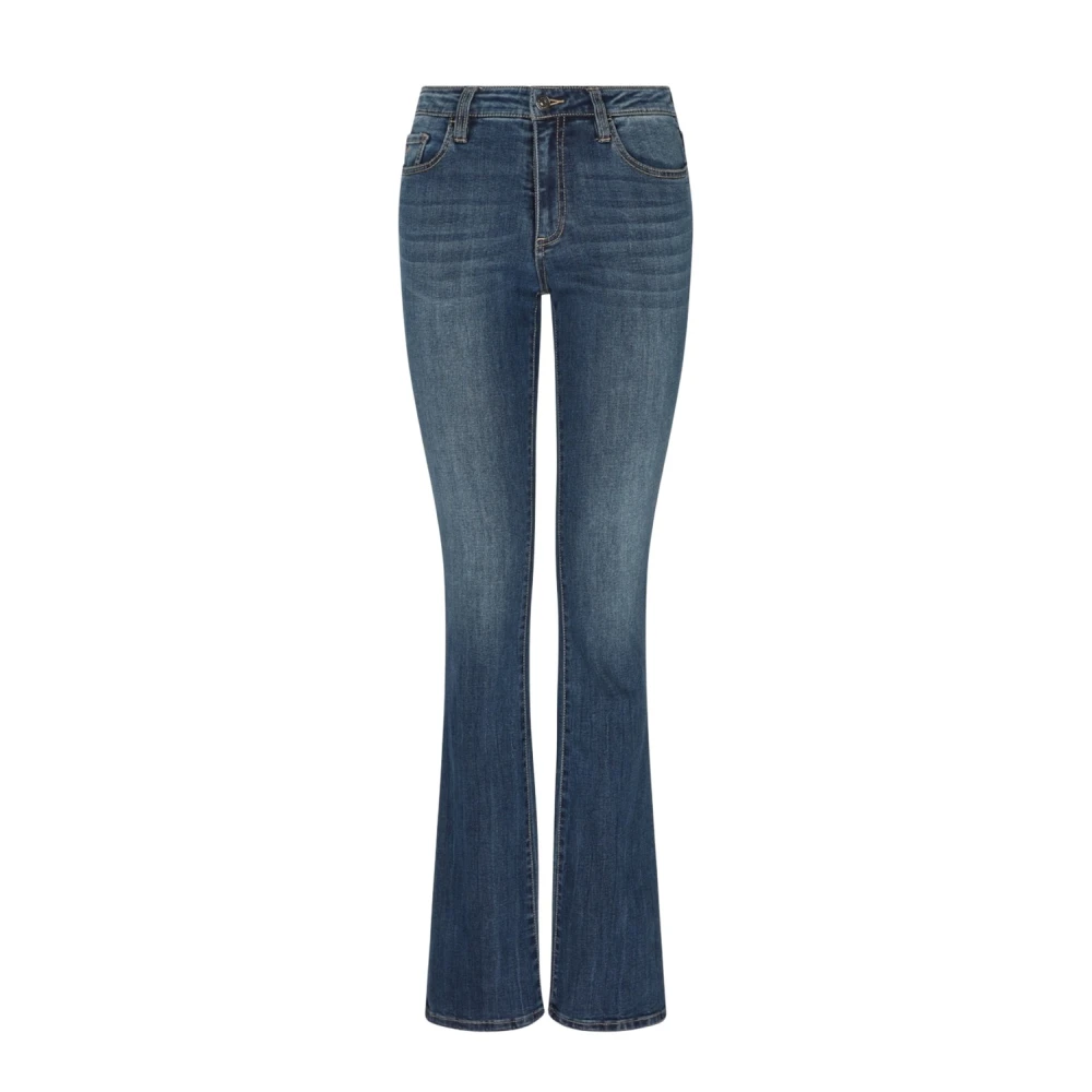 Armani Exchange Blå Denim Jeans För Stiligt Utseende