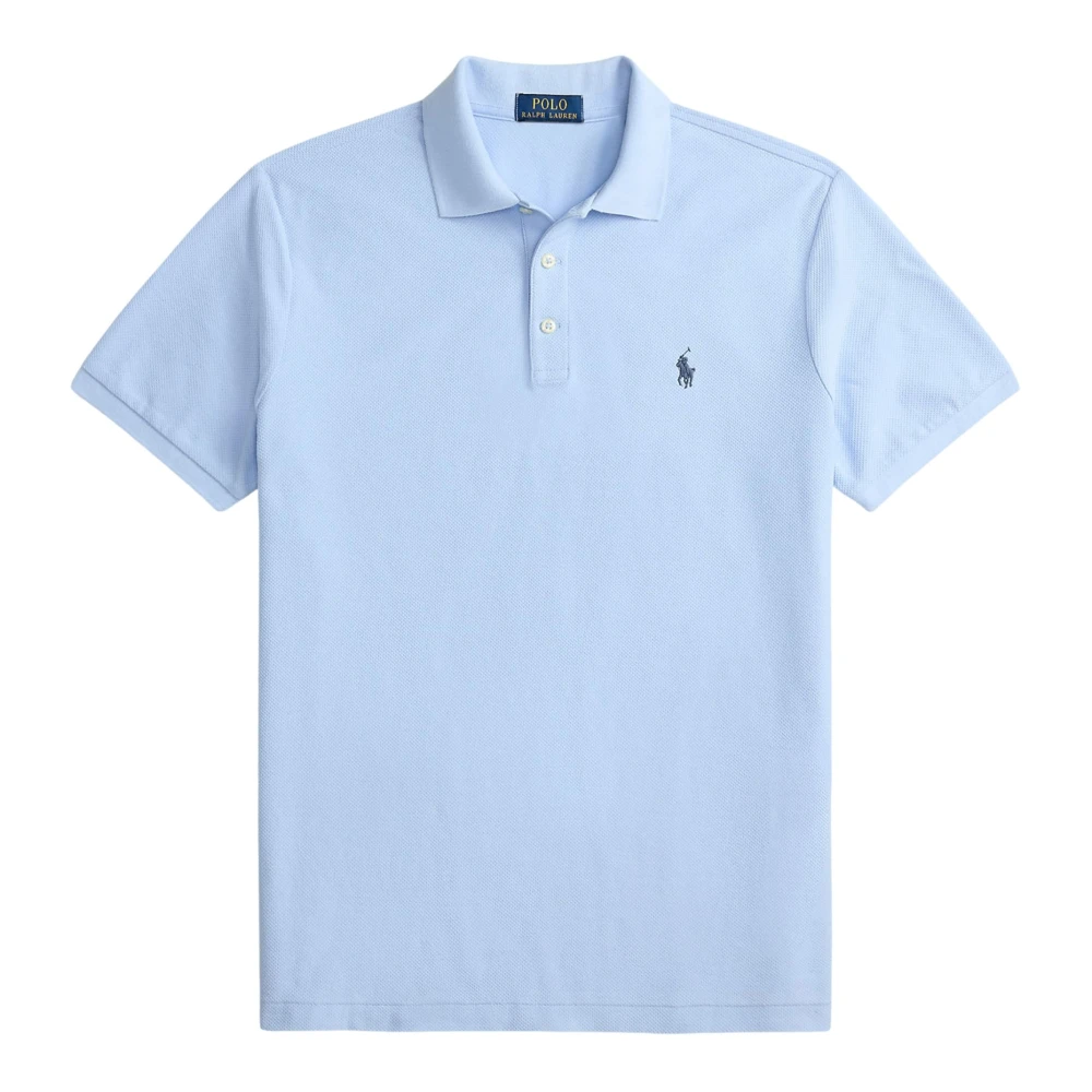 Ralph Lauren Men's Blue Slim Fit Polo - Polo Shirts - S - Tops