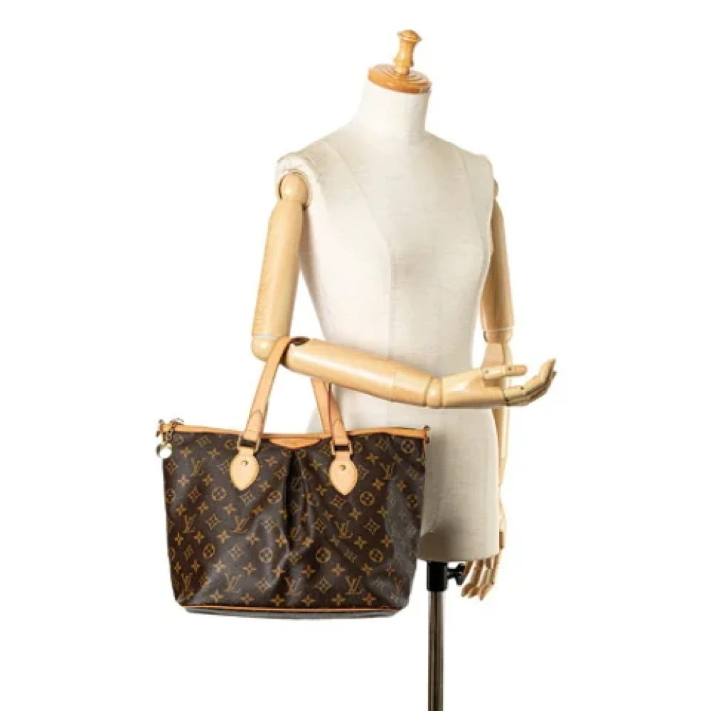 Louis Vuitton Vintage Pre-owned Plastic handbags Brown Dames