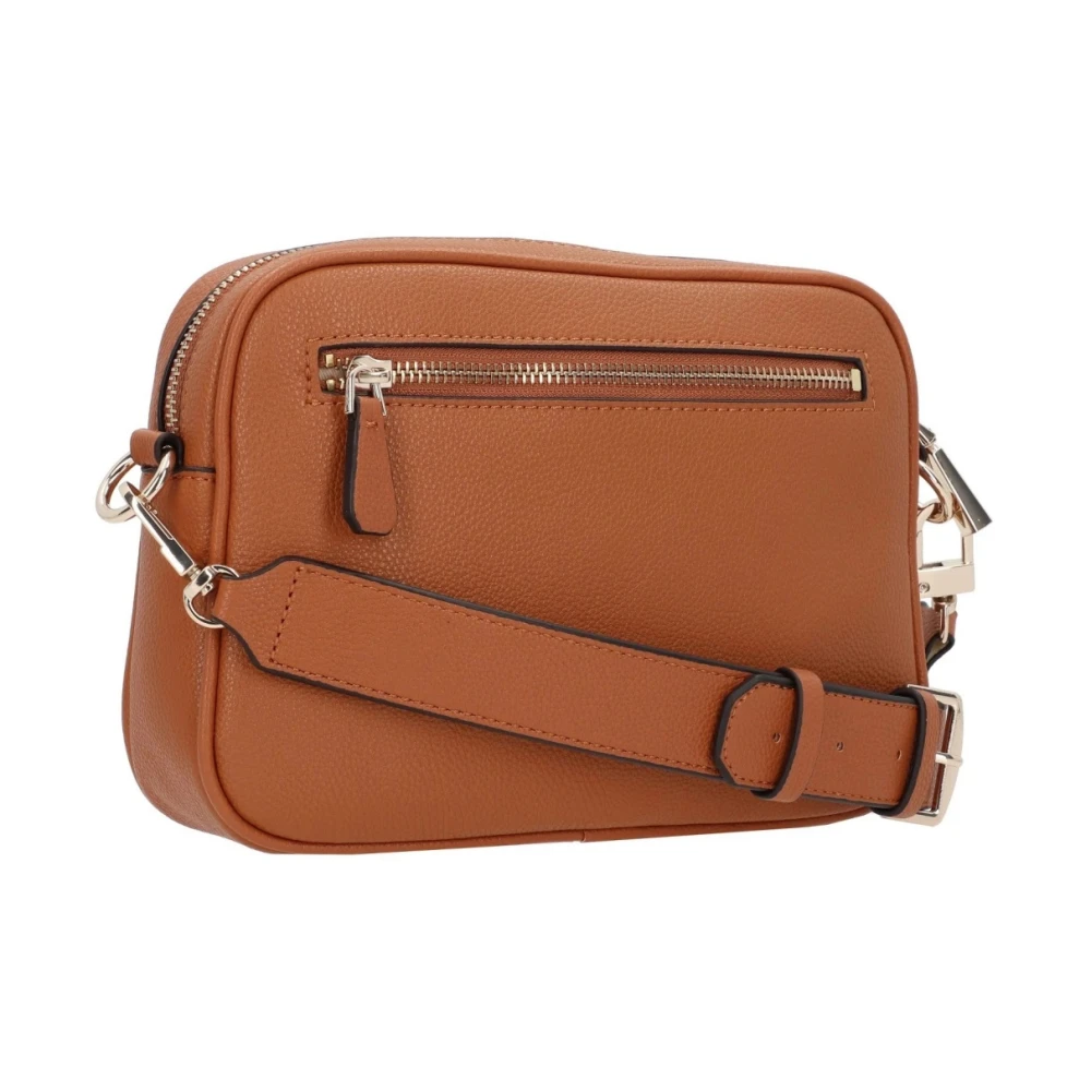 Guess Meridian Camera Crossbody Tas Brown Dames
