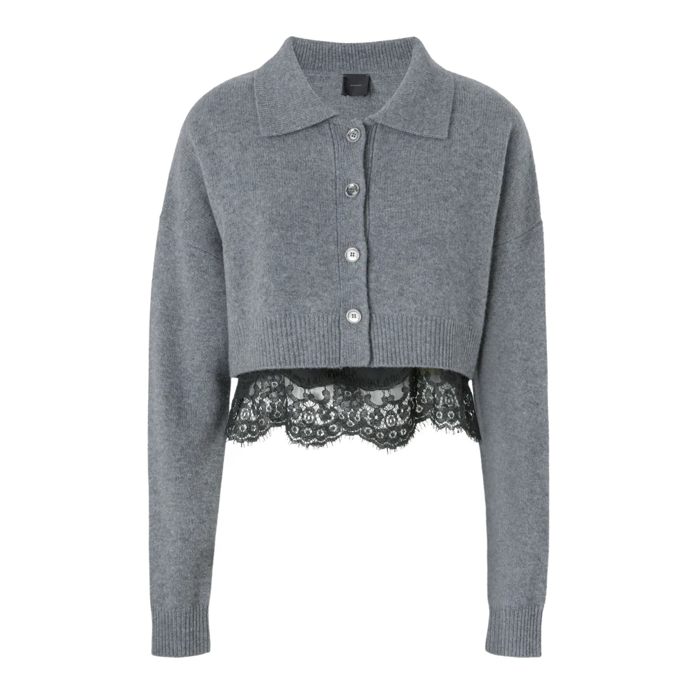 Pinko Stijlvolle Tipico Trui Gray Dames