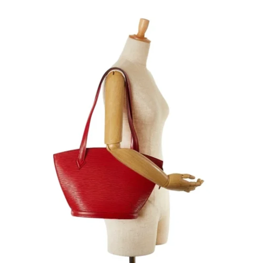 Louis Vuitton Vintage Pre-owned Leather shoulder-bags Red Dames