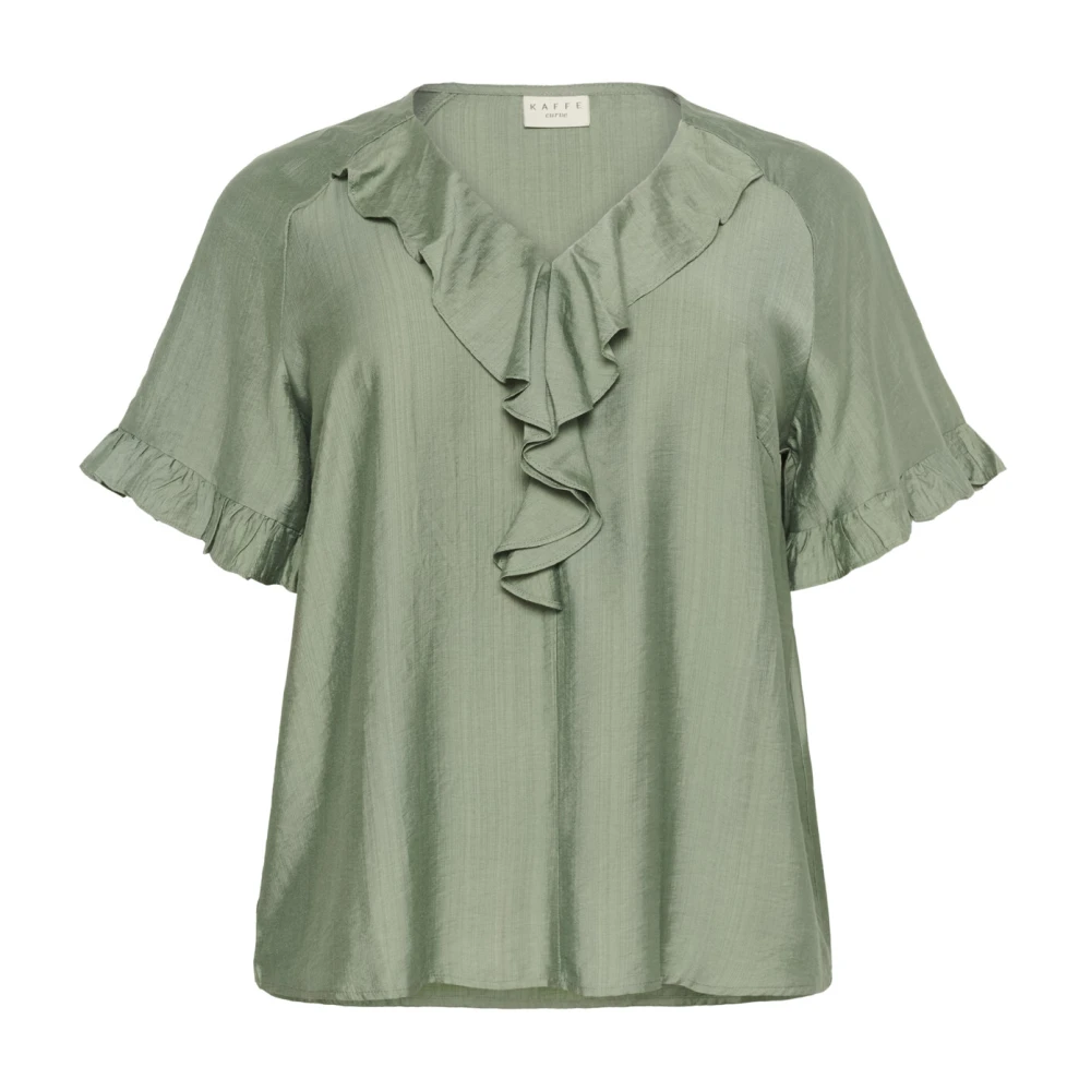Blouses & Shirts > Blouses - - Kaffe Curve - Modalova