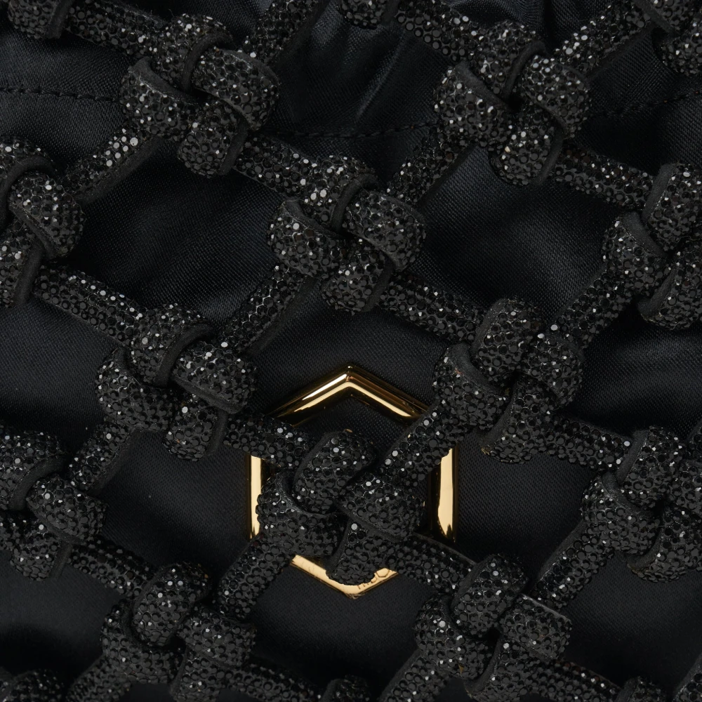 Hibourama Lola Tas met Kristallen Black Dames