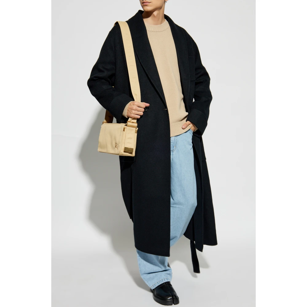 Kenzo Katoenen trui met logo Beige Heren