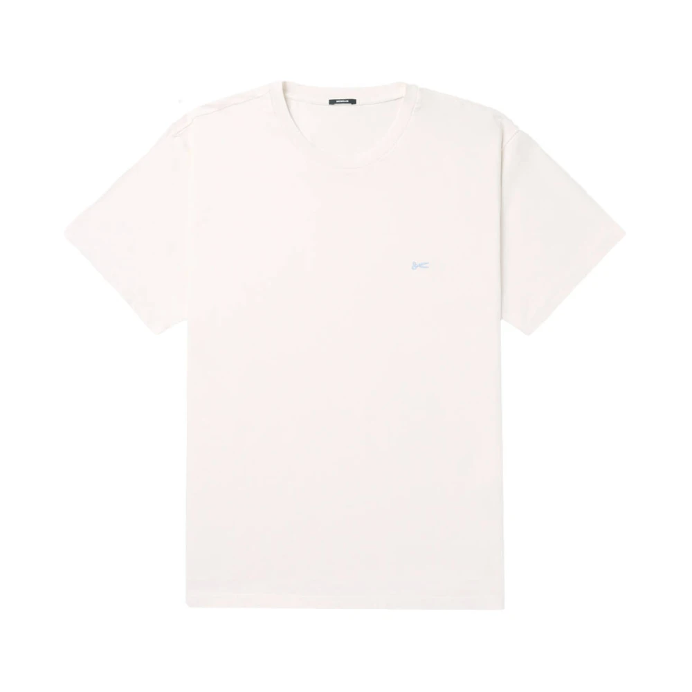 Denham The Jeanmaker Schaar Tee Korte Mouw T-shirt Beige Heren