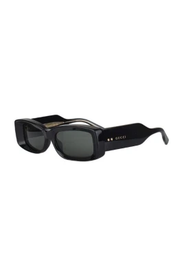 Faceted Rectangular Sunglasses