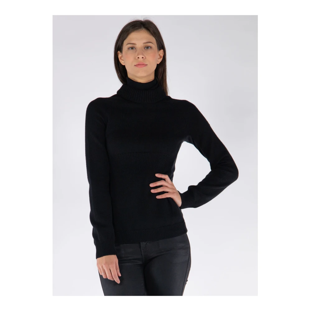 Moncler Tneck Trui Black Dames