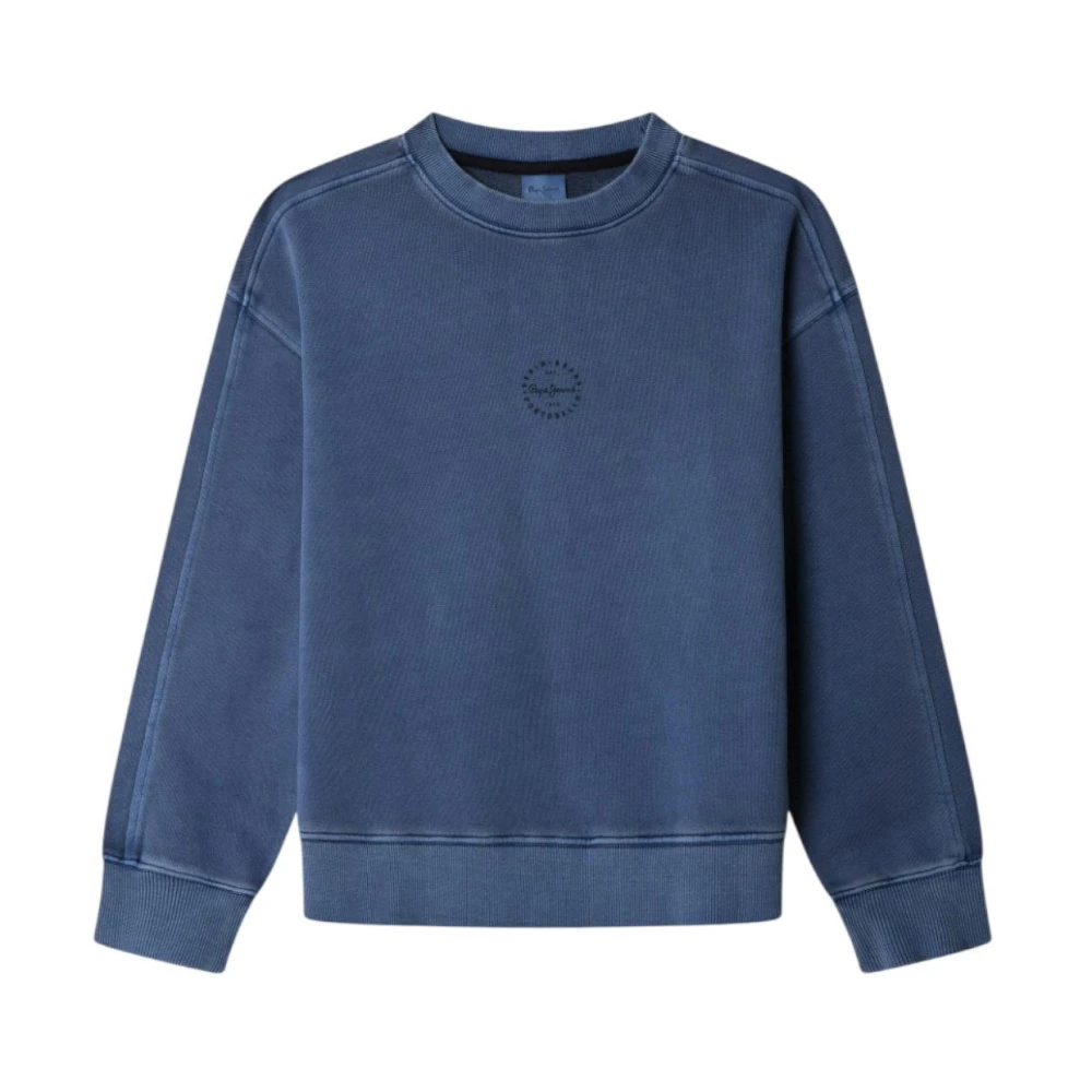 Pepe Jeans Boys Blue Sweatshirts - Kids Sweatshirts - 12 Y - Kids