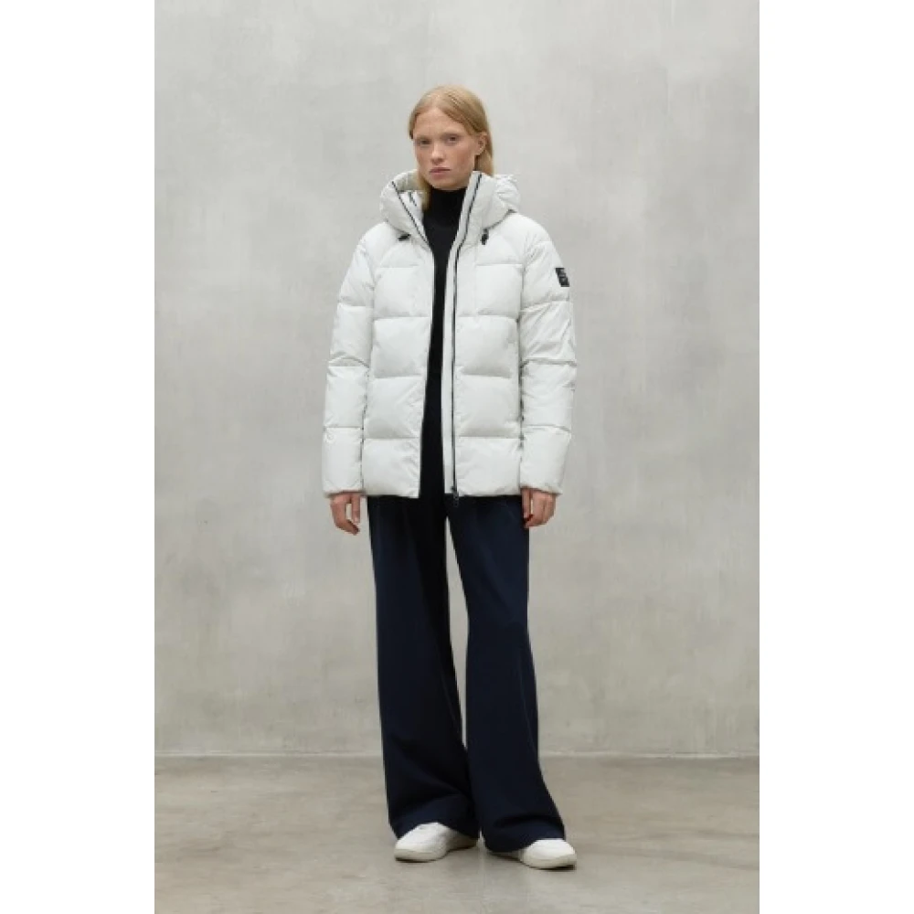 Ecoalf Fuji Jas White Dames