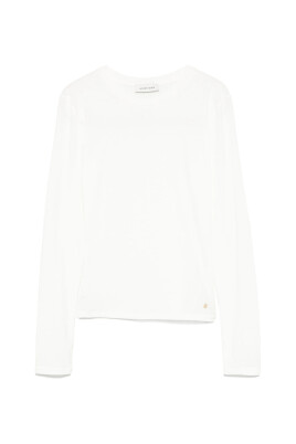 pull-blanc-a-col-rond-avec-logo