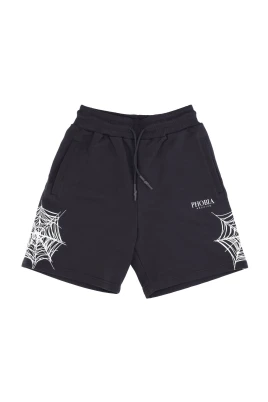 Cobweb Print Shorts