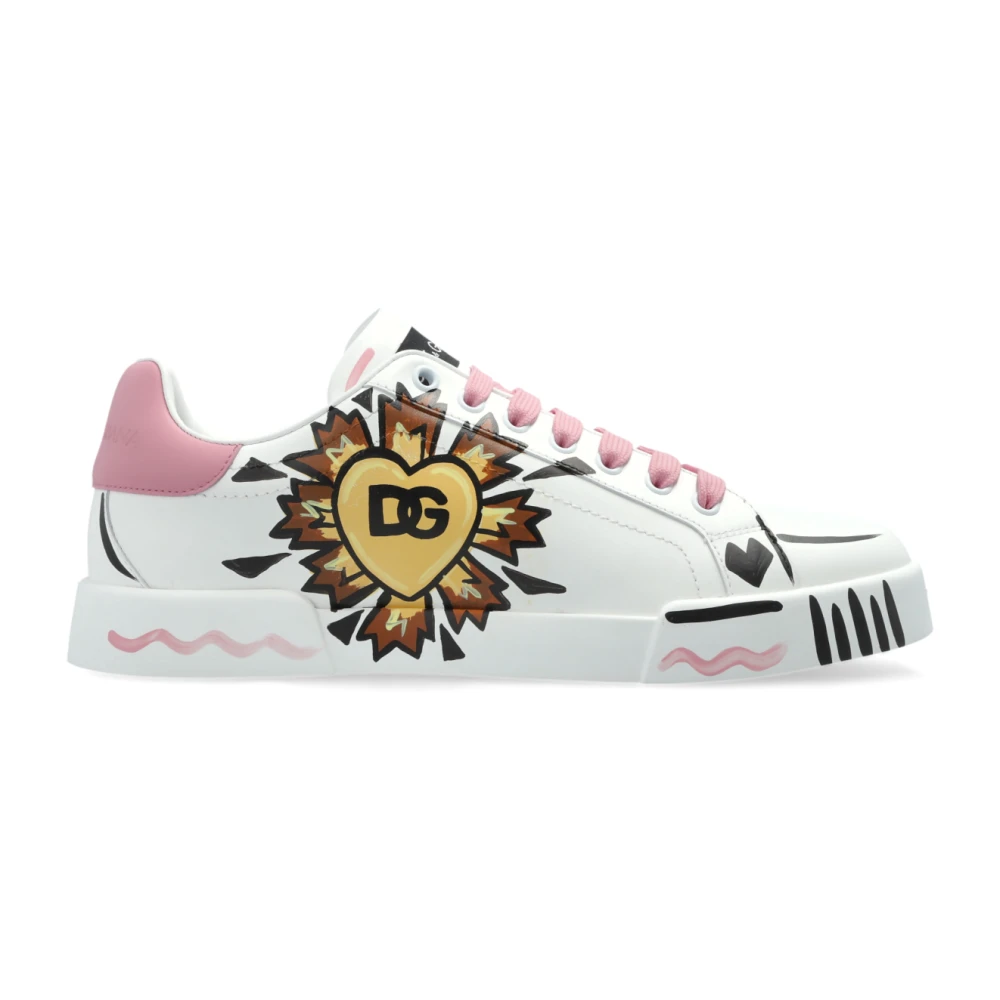 Dolce & Gabbana Women's Light Portofino Strobel Sneakers