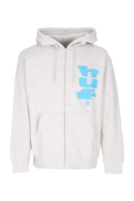 Athletic Heather Zip Hoodie Långärmad