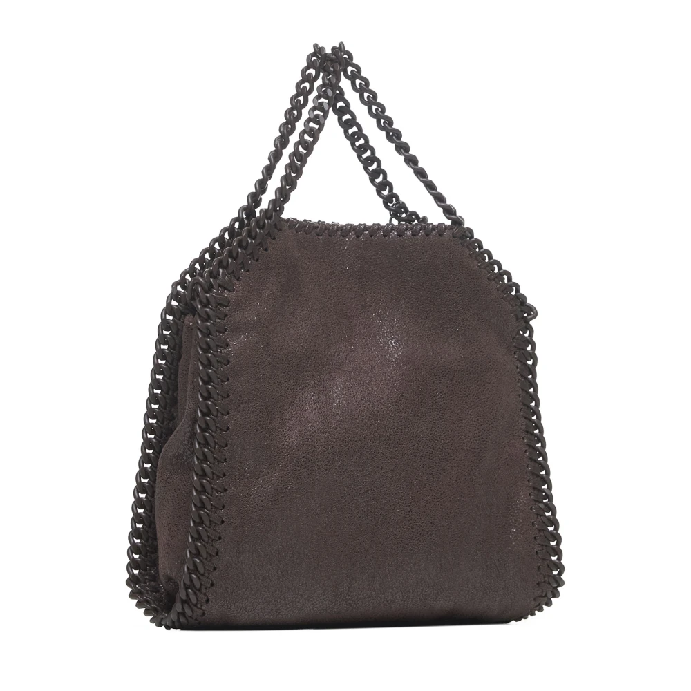 Stella Mccartney Stijlvolle Mahoniebruine Tote Tas Brown Dames