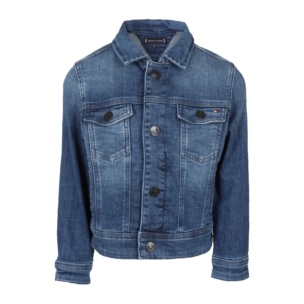 Tommy Hilfiger Klassiska Denim Jeans för Vardagsbruk Blue, Pojke