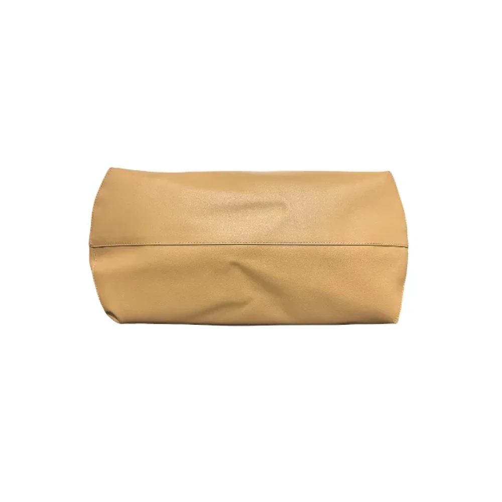 Fendi Vintage Pre-owned Leather fendi-bags Beige Dames