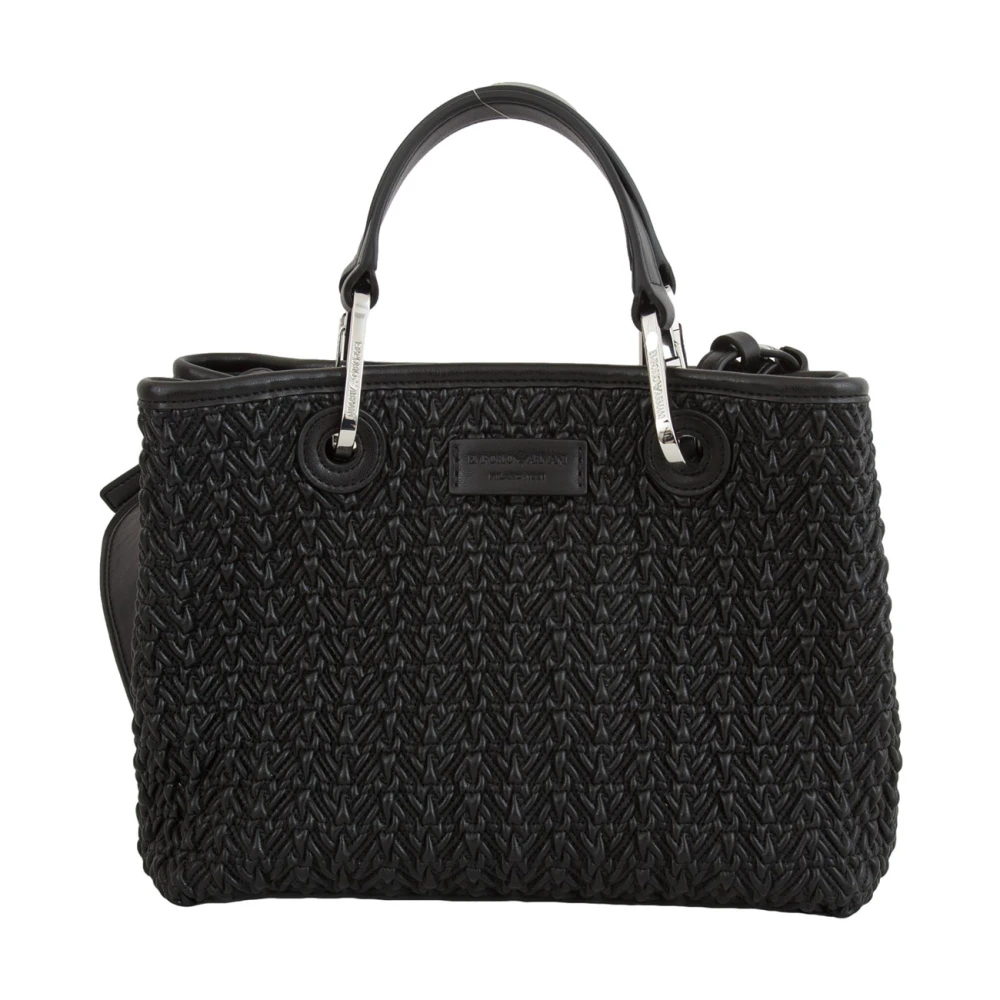 Emporio Armani Donna Nero Borse, Taglia Unica, New,