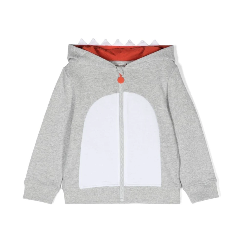 Stella McCartney Grå Jersey Cardigan Gray, Unisex