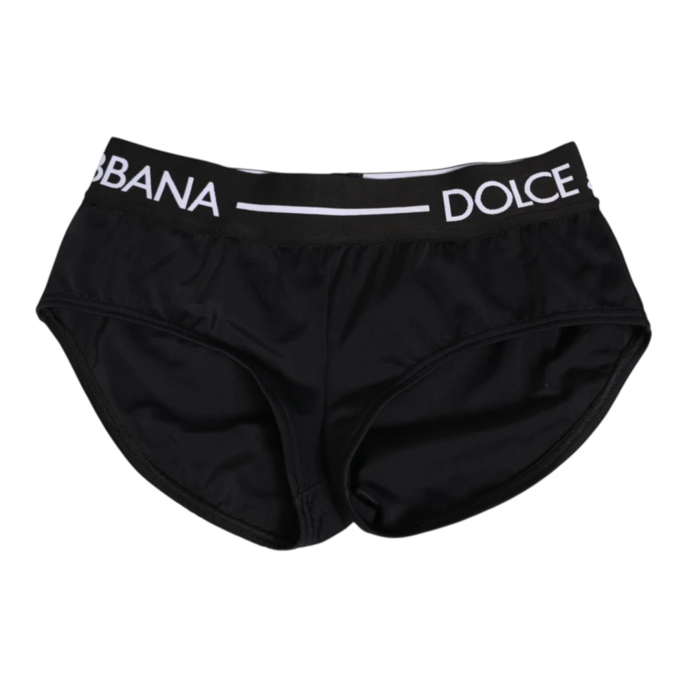 Dolce & Gabbana Women's Black Underpants, S, Shorts Panties