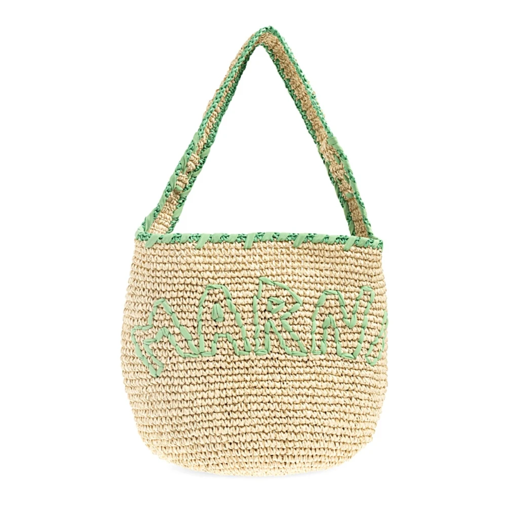 Marni Kvinno Beige Väskor Dam, One Size, Borsa