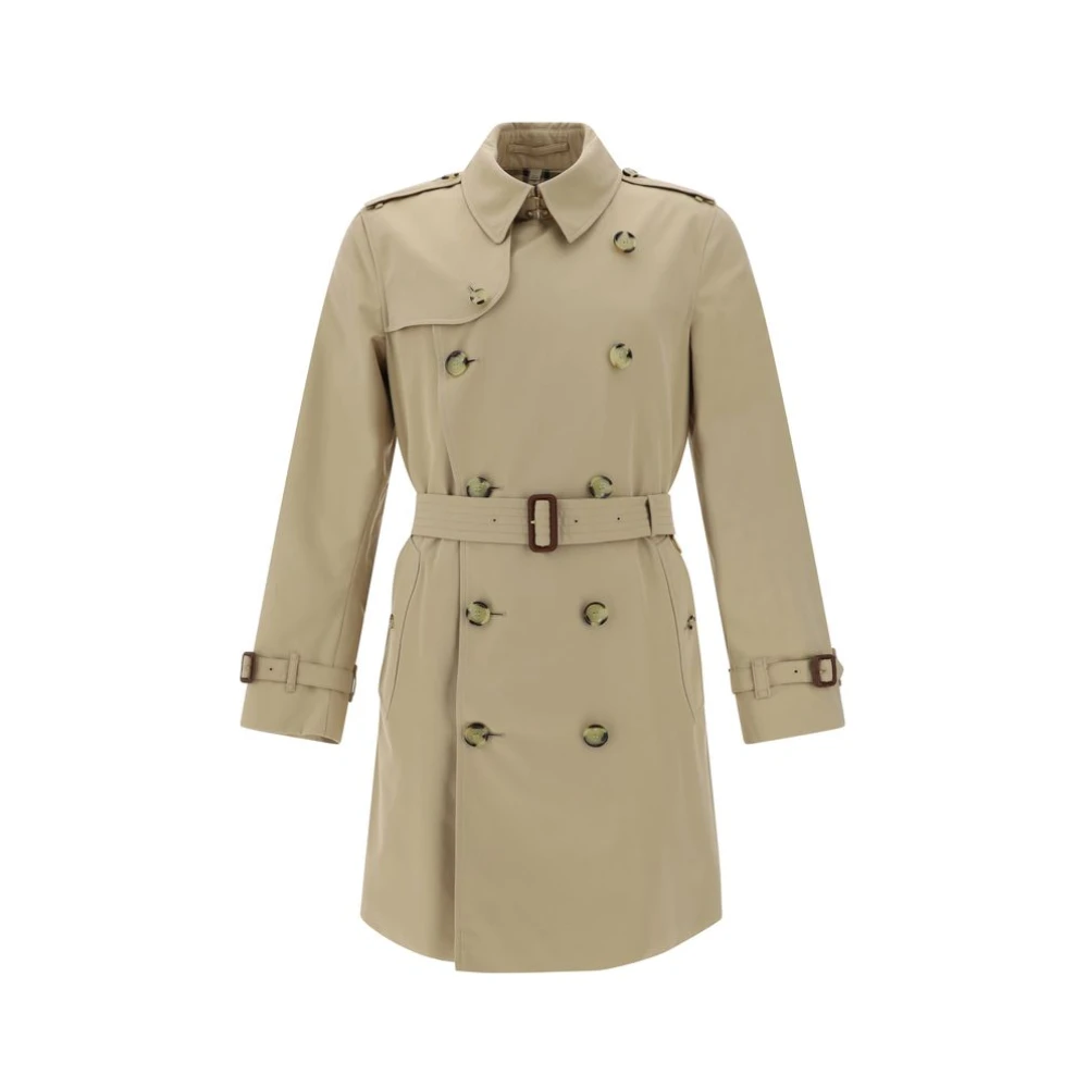 Burberry Klassieke Katoenen Trenchcoat Beige Heren