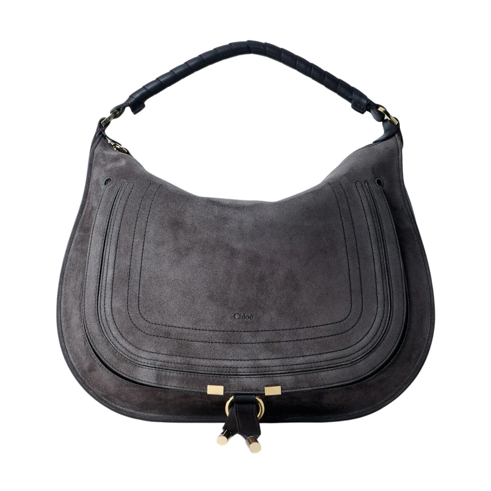 Chloé , Handbags, Female, Brown, One Size, Marcie Shoulder Bag