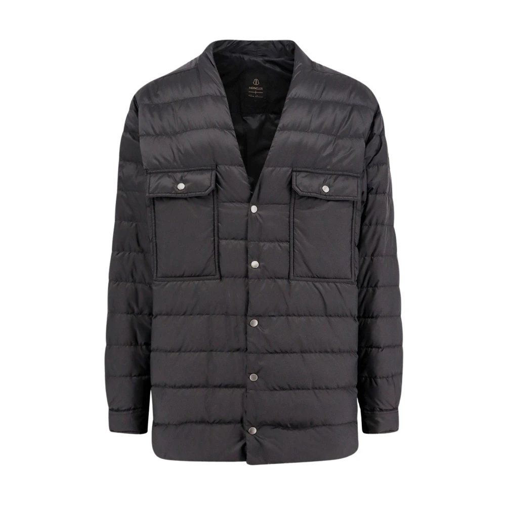Moncler Polyester Outershirt Jack RickOwens Stijl Black Heren