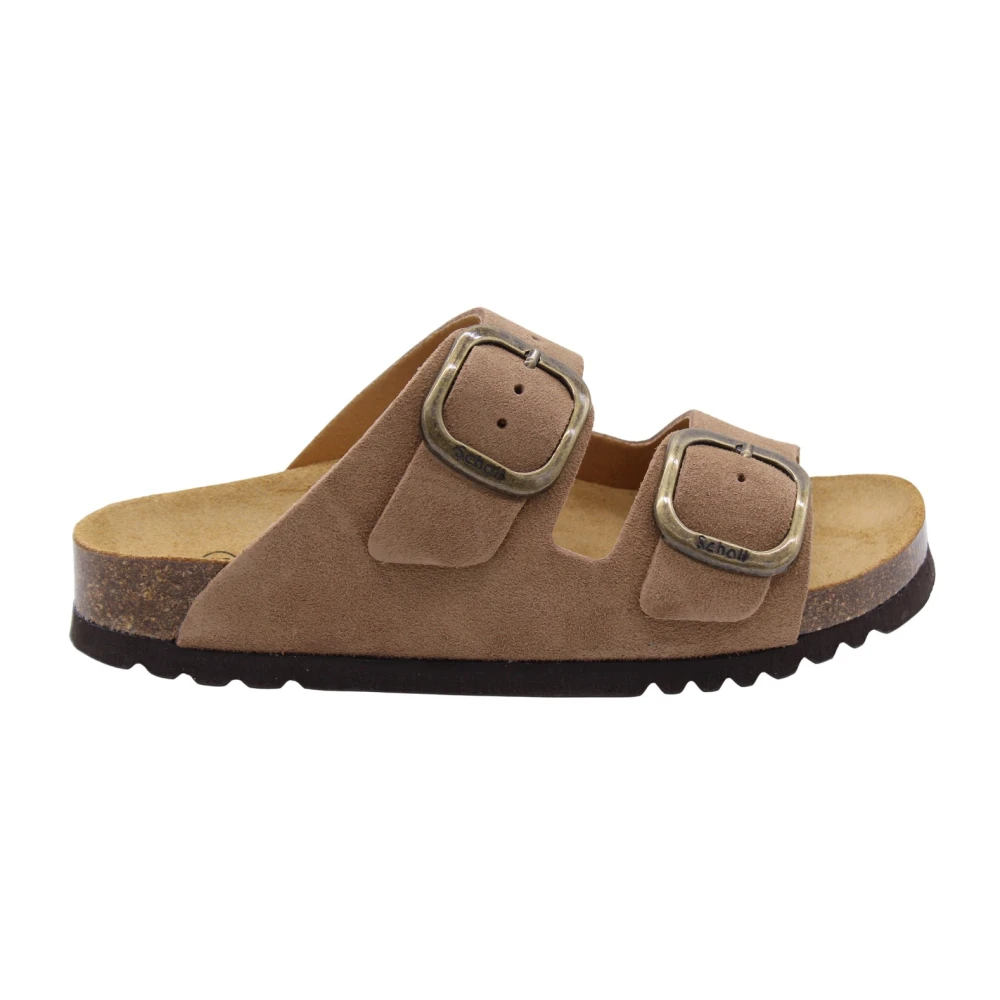 Scholl Women's Gray Sliders, 5 Uk, Slipper