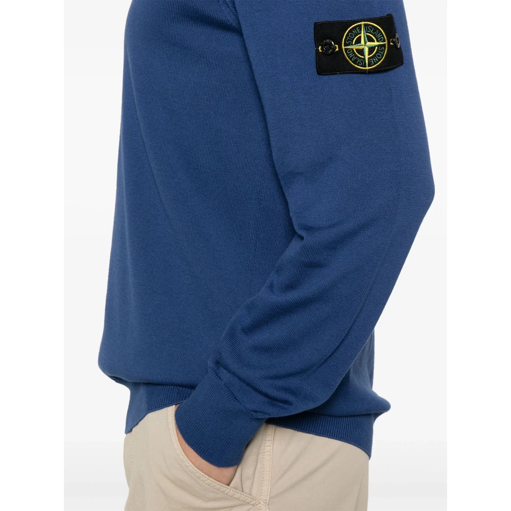Stone Island Stijlvolle Sweaters Collectie Blue Heren