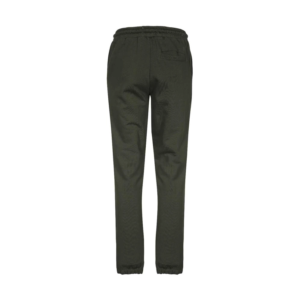 Les Deux Katoenen trainingsbroek met zakken Green Heren
